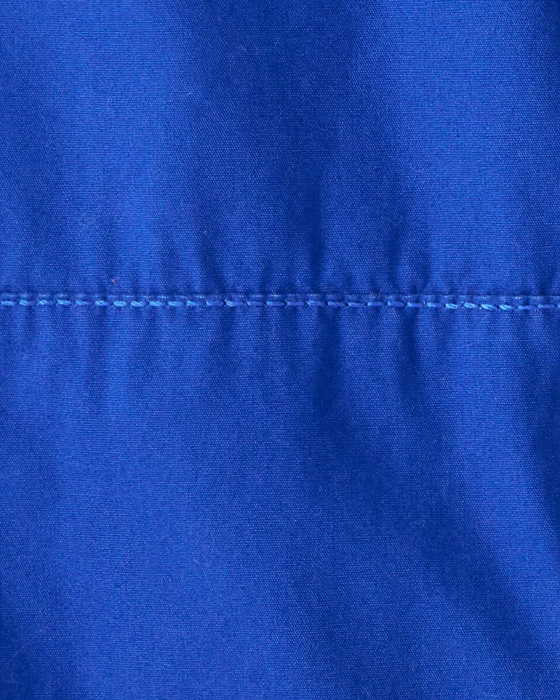 Toddler Boy Lined Joggers - Blue