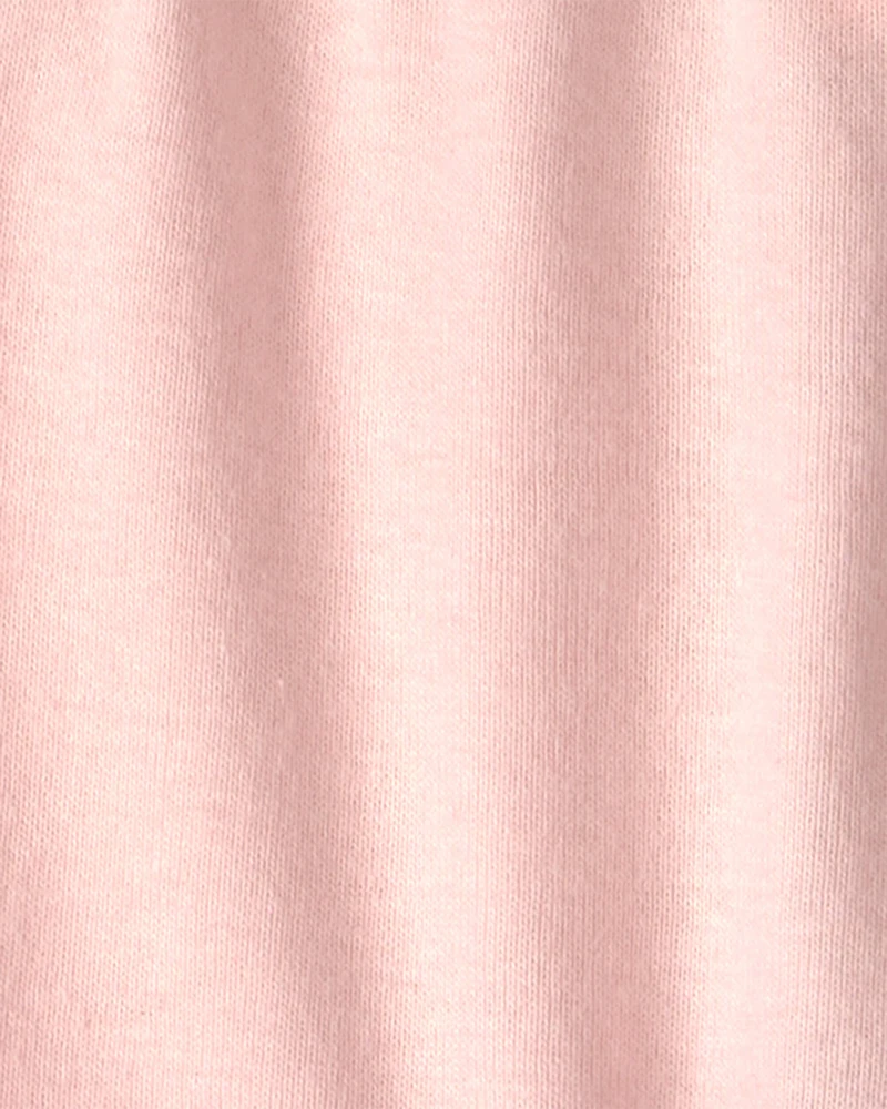 Baby Girl 4-Pack Pull-On Cotton Pants - Pink/Purple