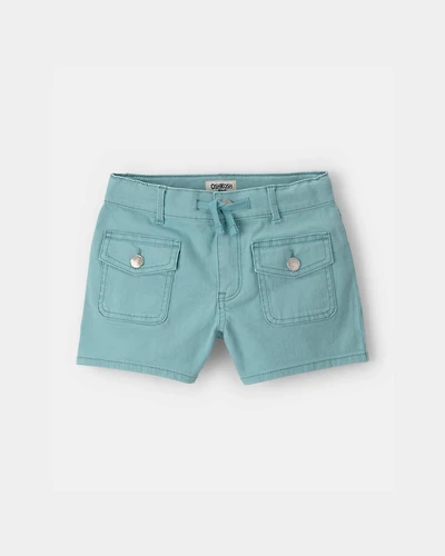 Girls Utility Shorts - Blue