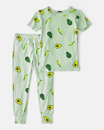 Baby Avocado PurelySoft 2-Piece Pajama Set - Green