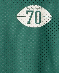 Boys Short-Sleeve Mesh Jersey - Green