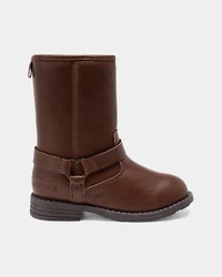 Toddler Girl Fashion Boots - Brown