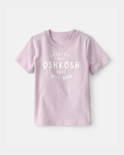 Toddler Girl OshKosh Logo Short-Sleeve Graphic Tee - Purple