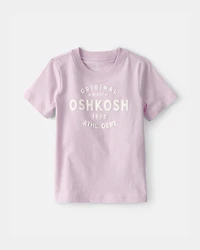 Toddler Girl OshKosh Logo Short-Sleeve Graphic Tee - Purple