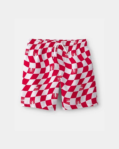 Boys ©Marvel Spider-Man Swim Trunks - Red/White
