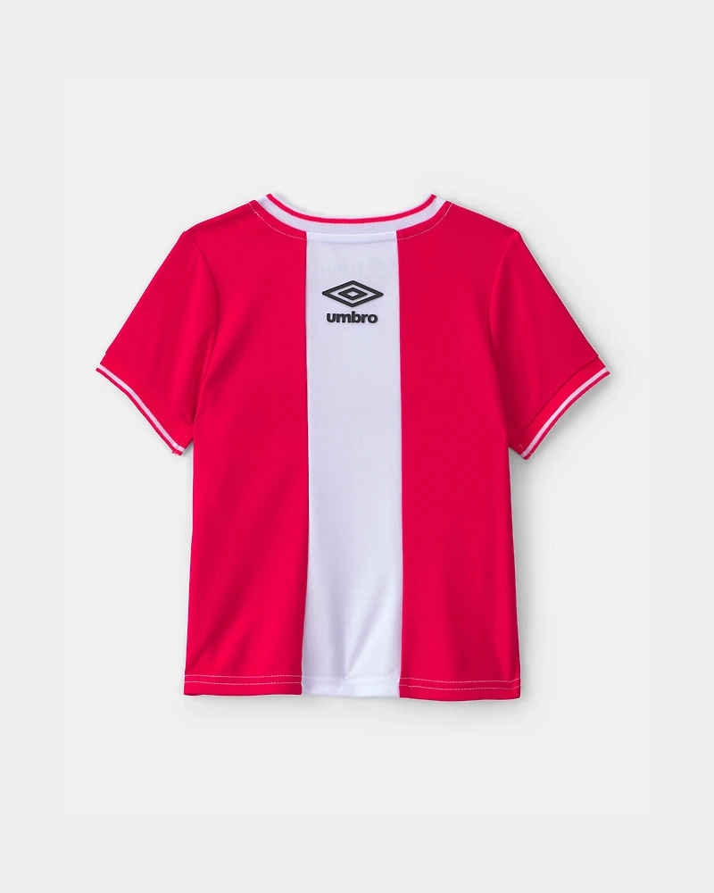 Toddler 2-Piece Umbro Canada Soccer Jersey & Short Set - Red/White/Black