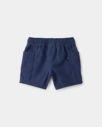 Baby Boy 2-Piece Polo Shirt & Short Set - Blue