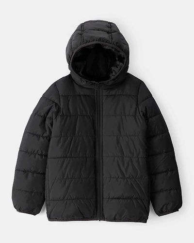Kid Packable Hooded Puffer Jacket