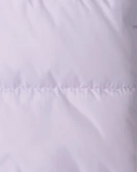 Kid Packable Hooded Puffer Jacket - Purple