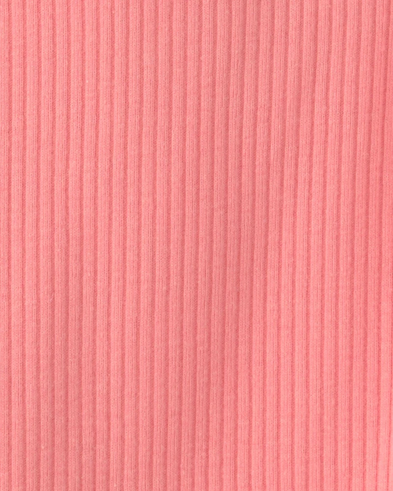 Baby Girl 5-Pack Multipack Ruffle-Sleeve Bodysuits - Pink/Blue/Green