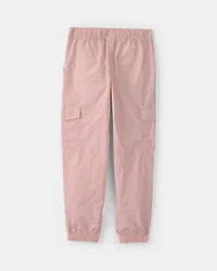Girls Cargo Joggers - Pink