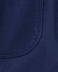 Toddler Pull-On Twill Shorts - Navy