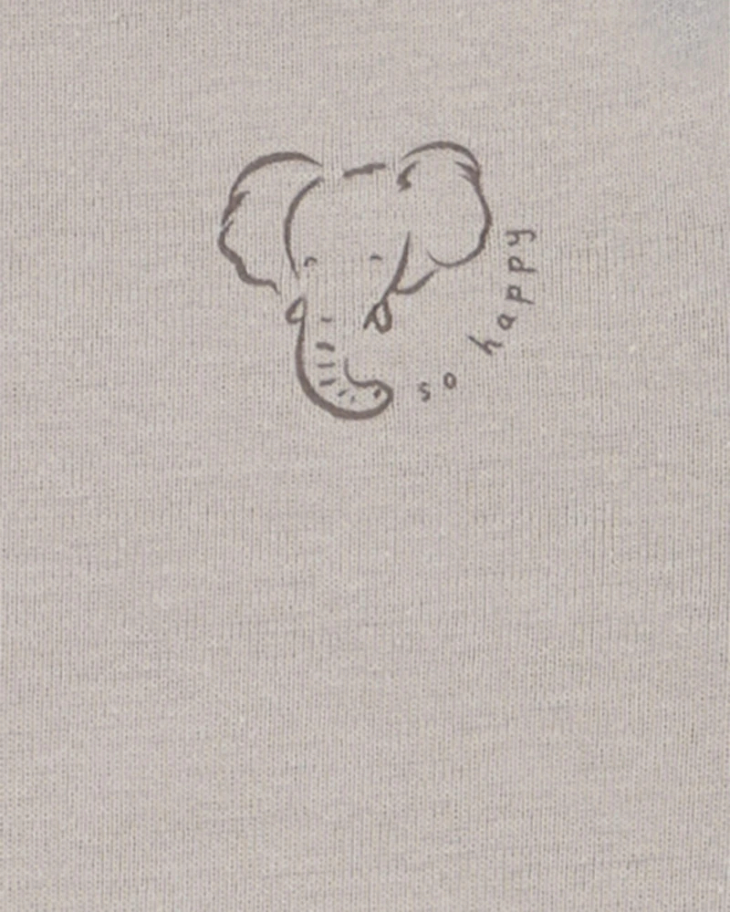 Baby 10-Pack Animals Short-Sleeve Bodysuits