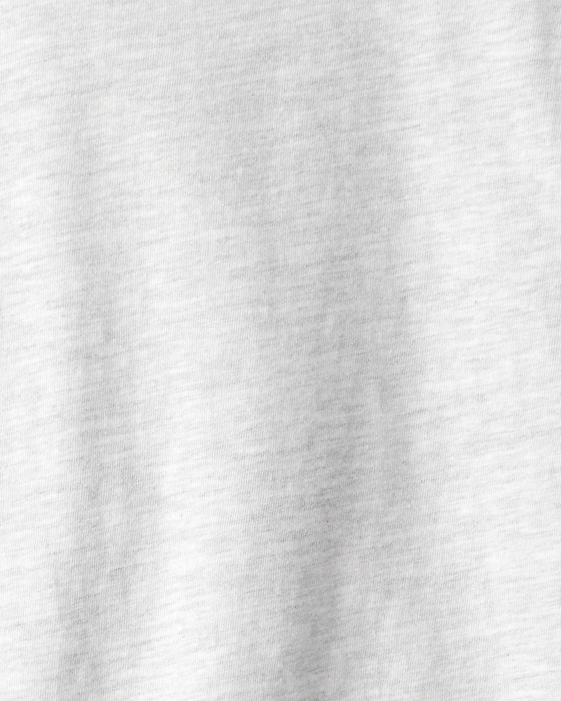 Kid Solid T-Shirt - Grey