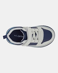 Toddler Light-Up Casual Sneakers - White/Navy