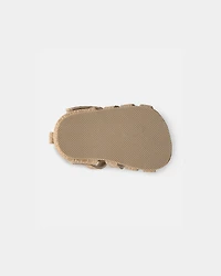 Baby Girl Strappy Sandals - Brown