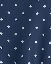 Baby Girl 2-Piece American Flag Rashguard Swimsuit Set - Red/White/Blue