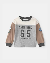 Toddler Boy 2-Piece 'Camp Dino' Long-Sleeve T-Shirt & Cargo Joggers Set