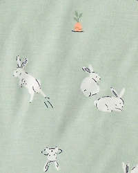 Toddler Easter Bunny PurelySoft 2-Piece Pajama Set - Green