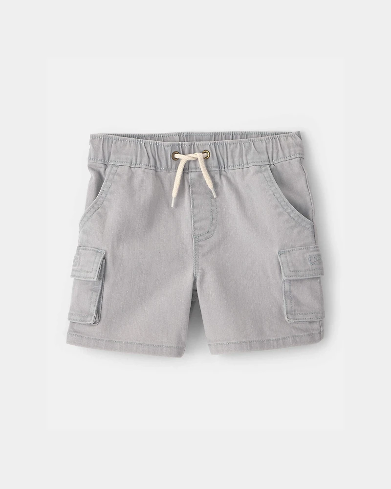 Toddler Boy Cargo Shorts - Grey