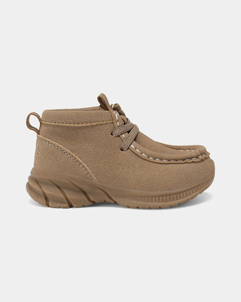Toddler Boy Ankle Boots - Brown