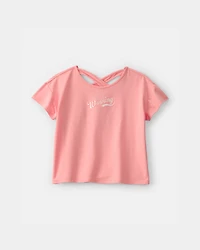 Girls 'Winning' Active Top - Orange