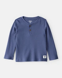 Toddler Boy Long-Sleeve Henley Shirt