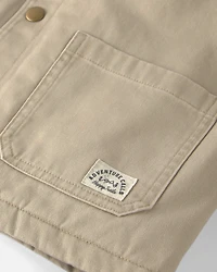 Kids Organic Cotton Twill Barn Jacket
