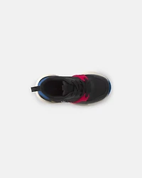 Toddler Boy Light-Up Sports Sneakers - Black