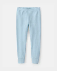 Baby Boy Rib Snug Fit 2-Piece Pajama Set - Blue
