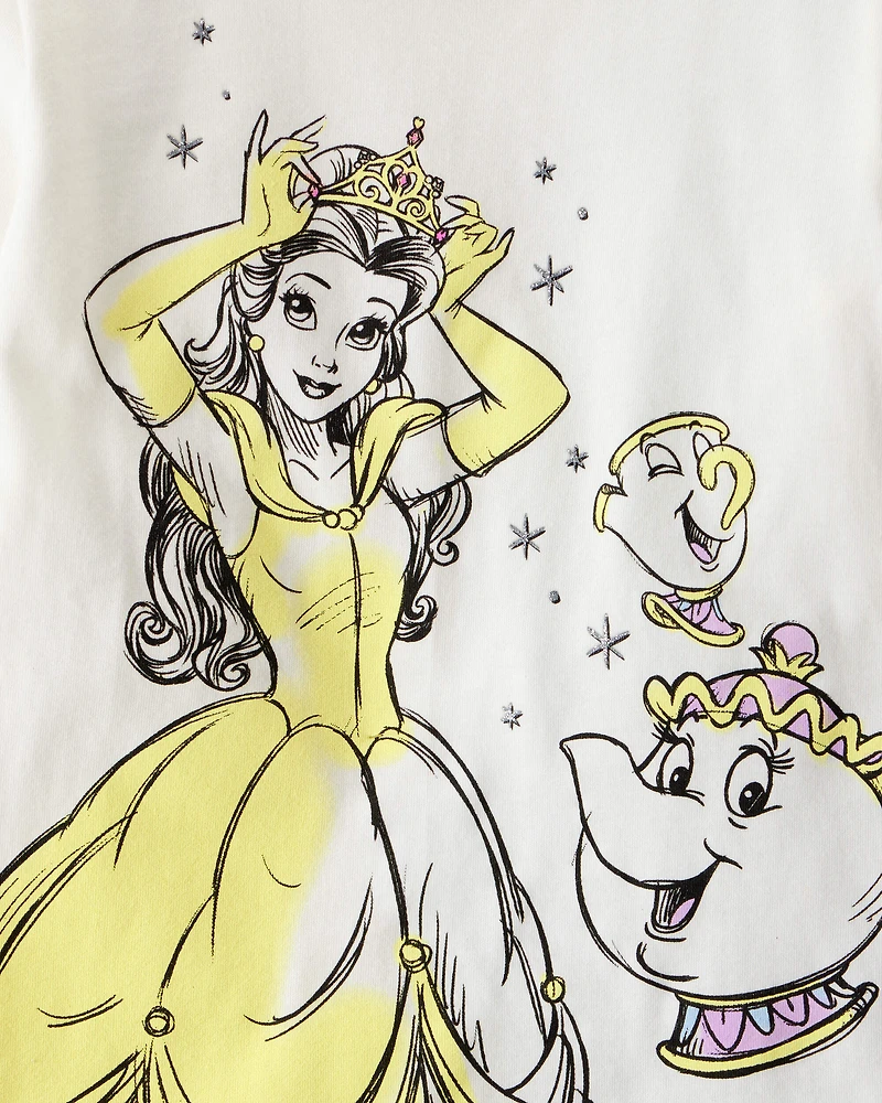 Girls 3-Pack Disney© Princess Long-Sleeve Graphic Tees