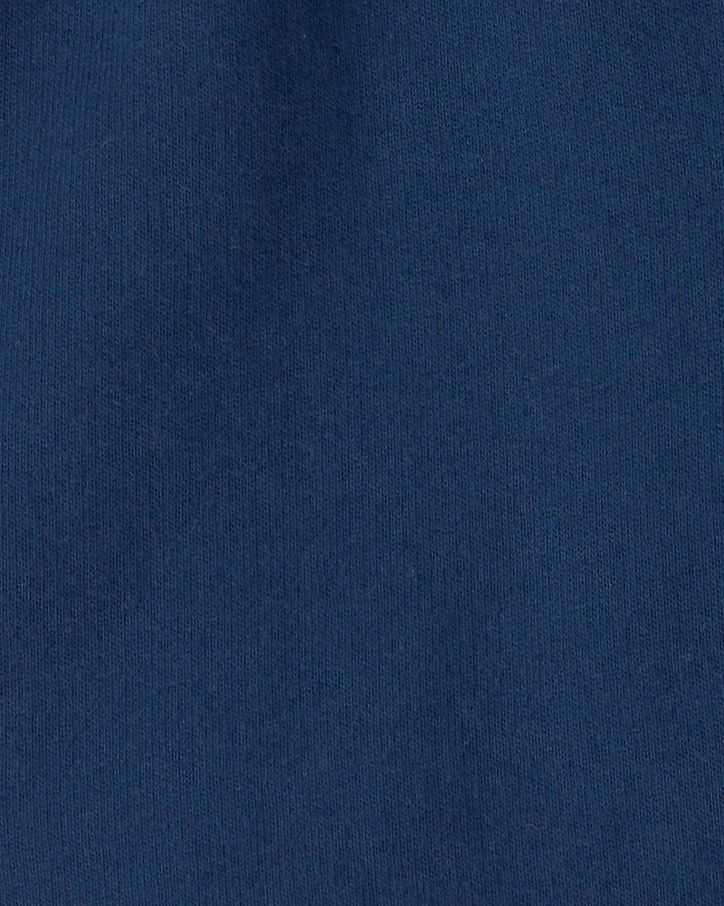 Girls French Terry Shorts - Blue