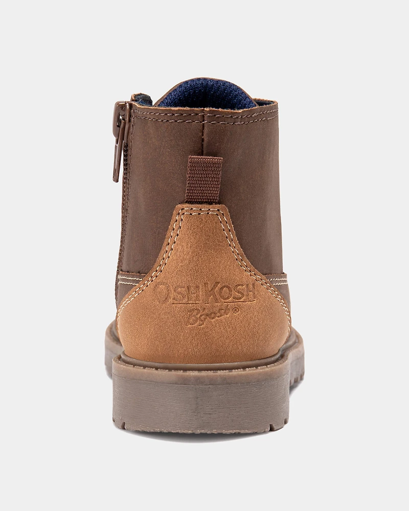 Toddler Boy Fashion Boots - Brown