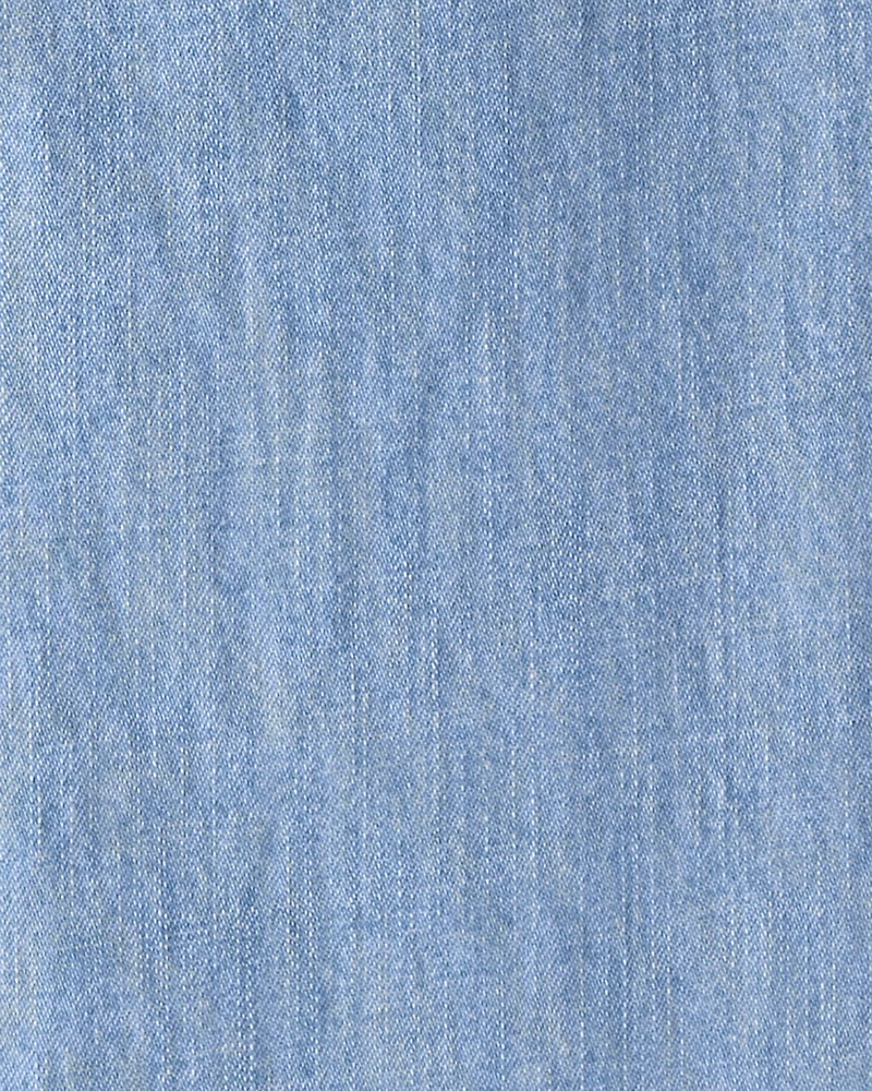 Boys Organic Cotton Chambray Pants