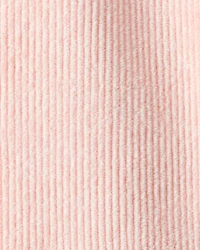Baby Girl Ribbed Velour Pant - Pink