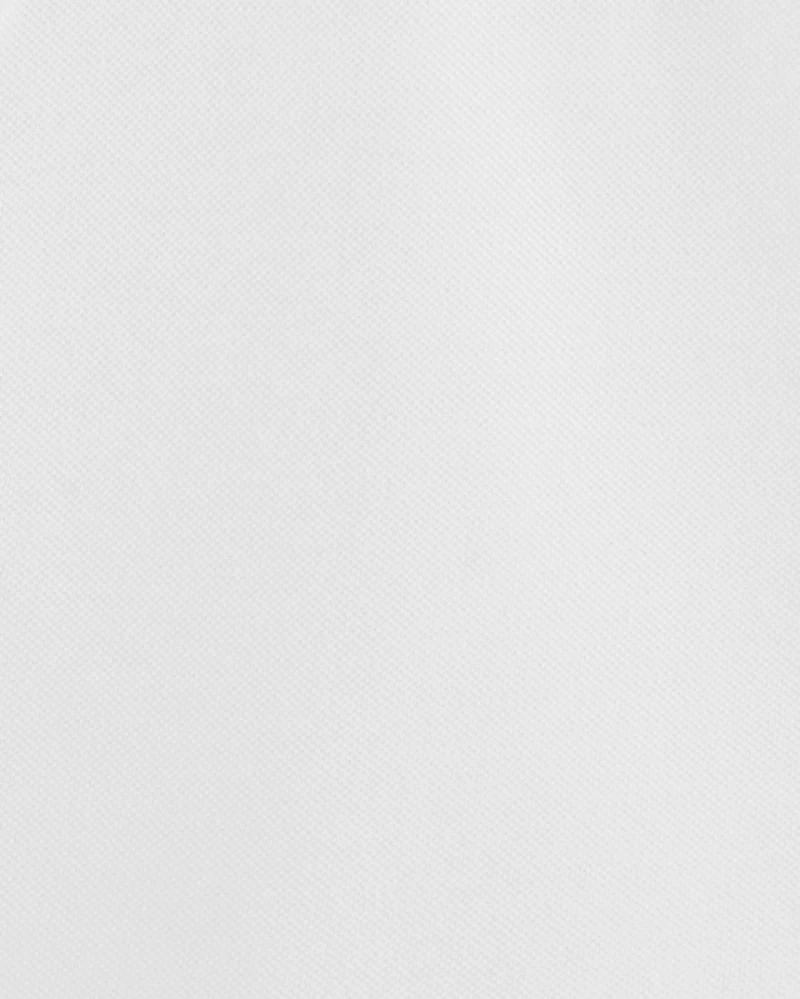 Kid Piqué Uniform Polo