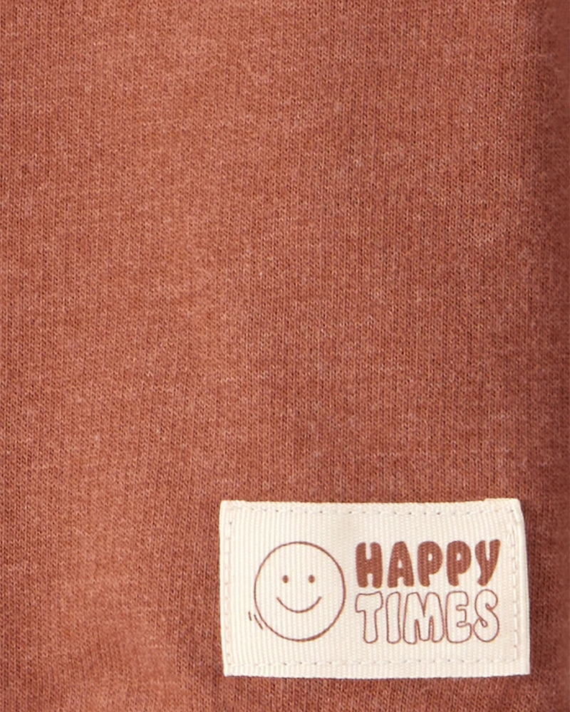 Baby Boy 2-Piece Hooded Tee & Pant Set - Rust