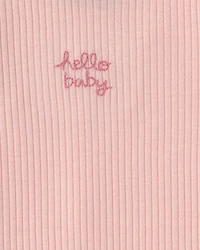 Baby Girl 7-Piece Bodysuits & Pants Set - Pink