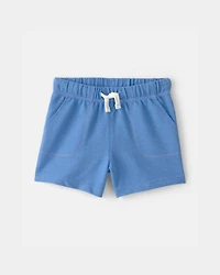 Toddler Boy French Terry Shorts - Blue