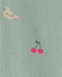 Toddler Girl Nature Pull-On Stretch Leggings - Green