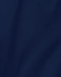 Boys Solid Windbreaker Jacket - Navy