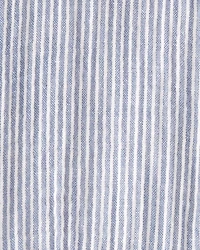 Baby Organic Cotton Striped Button-Front Dress