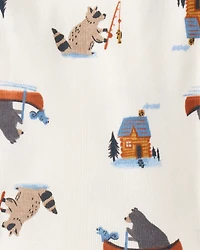 Toddler 2-Piece Woodland Creatures 100% Snug Fit Cotton Pajamas