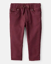 Baby Boy  Pull-On Slim Fit Pants - Red