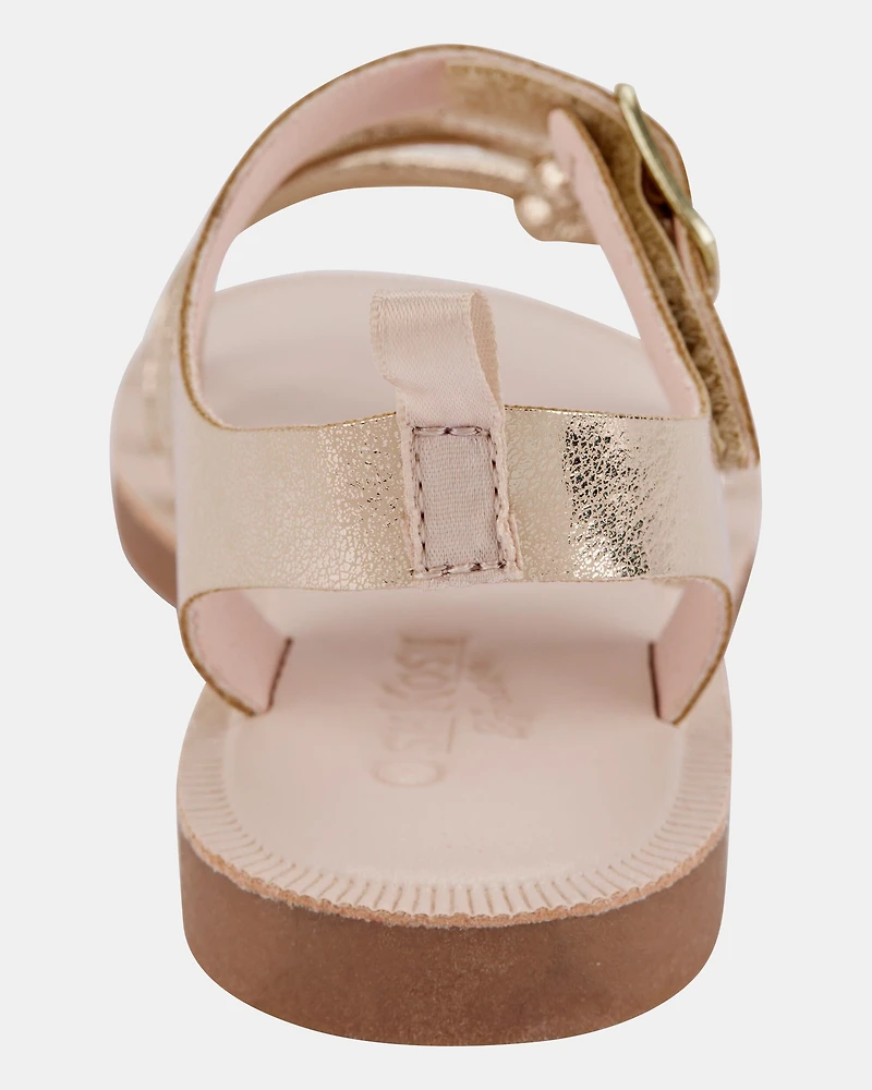 Toddler Casual Sandals - Gold
