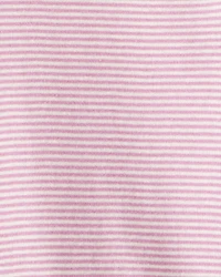 Baby Girl 4-Pack Polar Bear Print Cotton Long-Sleeve Multipack Bodysuits - Multi