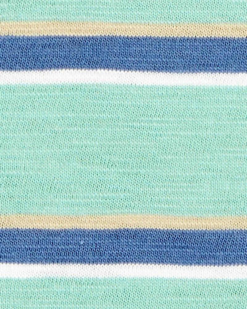 Toddler 2-Piece Henley & Shorts Outfit Set