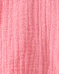 Toddler Girl Organic Cotton Gauze Button-Down Top