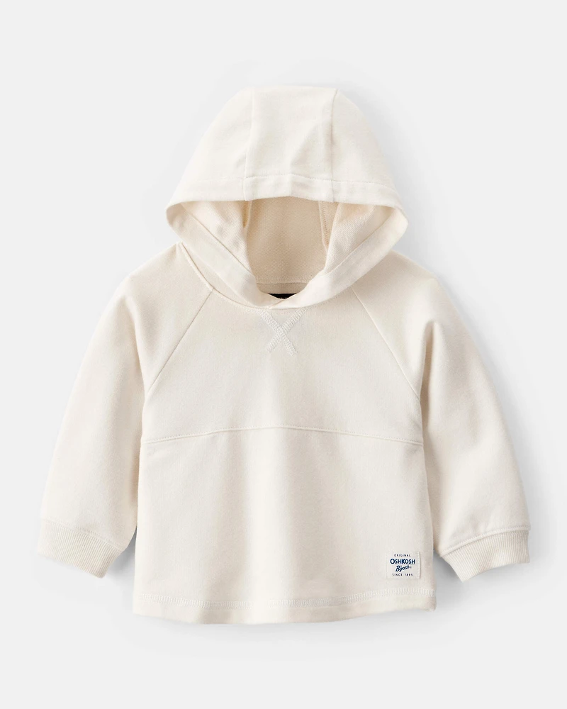 Baby Boy Long-Sleeve Hoodie - Ivory