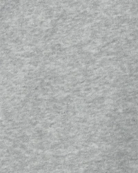 Boys Fleece Zip-Up Hoodie - Grey